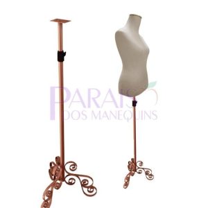 Busto Areia Look Com Pedestal Vintage Rose