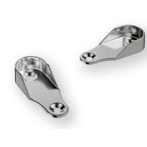 SUPORTE 415 OBLONGO ZAMAC CROMADO (PCT/10 PEÇAS)