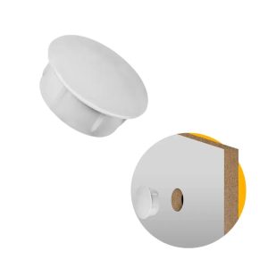 TAPA FURO 400 6MM BRANCO