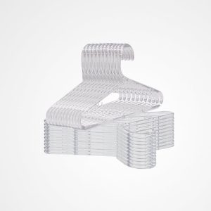4205TR – Kit c/ 10 cabides tradicional extra grosso transparente