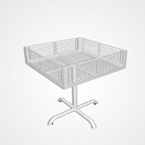 5004 – Cesto luxo tela baixa 70x70cm