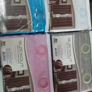 Cortina Blackout com Voil TRABALHADO 2,80×2,30 = IZALTÉX