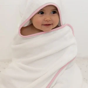 Toalha Comfort Power Sec Rosa Laço Bebê