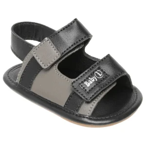 Sandália Masc Preto/Onix 6505B Baby I