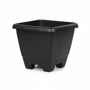 Vaso Quadrado Pequeno 6,5L (Preto) – Plasnew