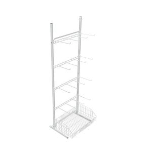 3274BR – Porta gancheira de chão branco