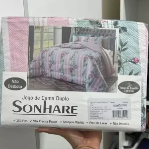 Lençol Casal 04 Pçs Sonhare 2,40 x 2,00 – SULTAN