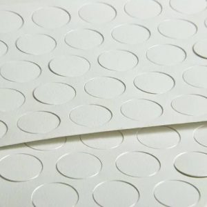 ADESIVO TAPA FURO 13MM BRANCO C/50 ADESIVOS