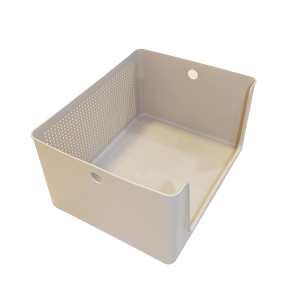 Cesto Flow c/abertura Frontal 34x27x17,4cm – CFW1000 – 16Lts – Bege