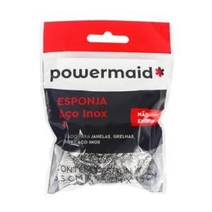Esponja Inox Limpeza Pesada Powermaid