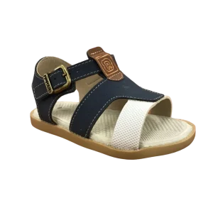Sandália Clássica Azul/Branco 0120214C 16 Pimpolho