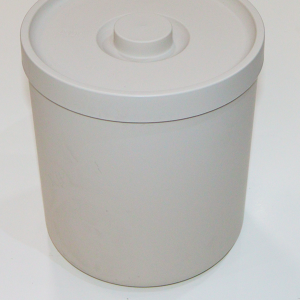 Lixeira 6L Bold com tampa LX 1000 Bege