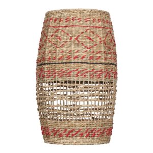 ABAJUR DE FIBRA NATURAL PASCAL