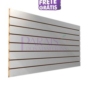 2903BE- Painel Canaletado Branco Espelhado 1,22×2,44mt – FG